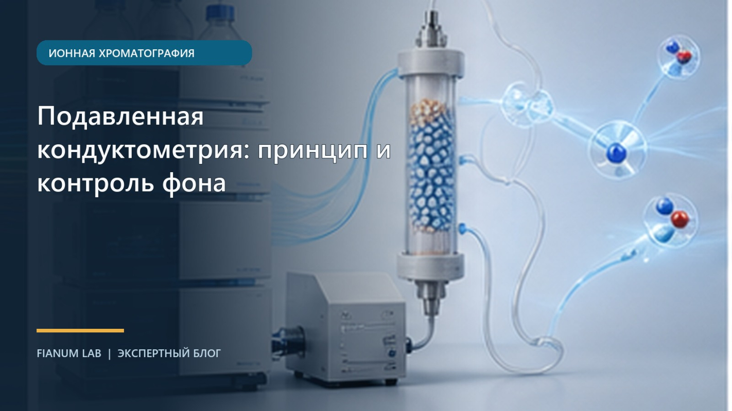 Подавленная кондуктометрия: принцип и контроль фона