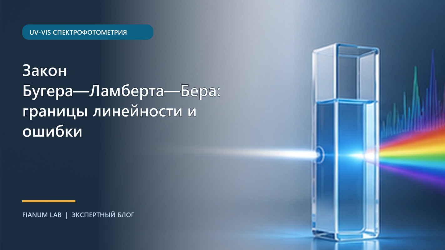 Закон Бугера—Ламберта—Бера: границы линейности и ошибки