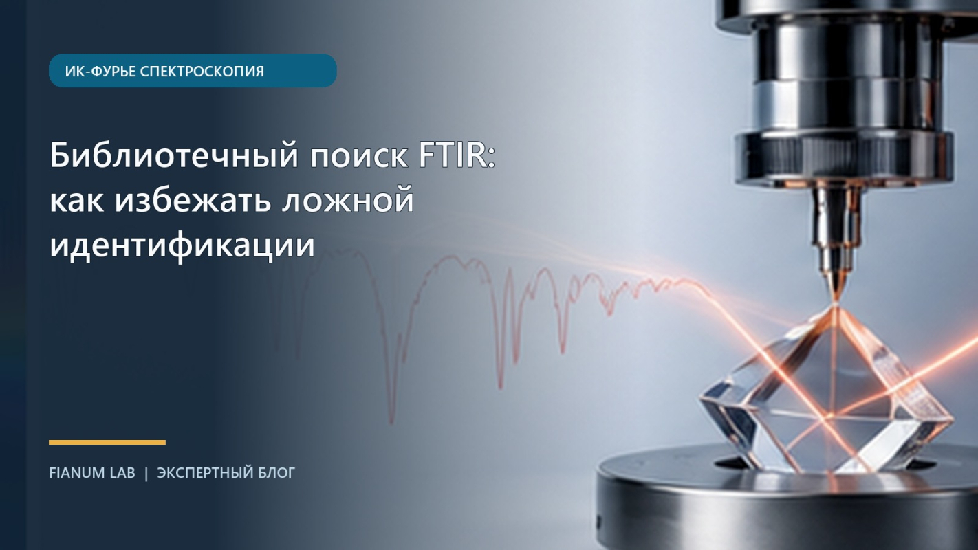 Библиотечный поиск FTIR: как избежать ложной идентификации