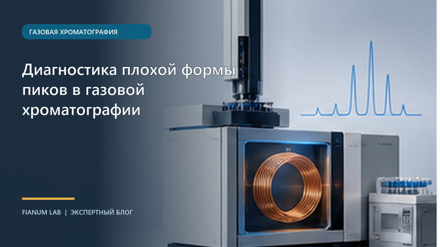 Диагностика плохой формы пиков в газовой хроматографии