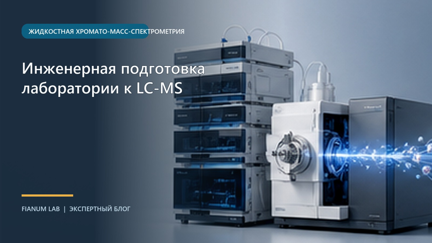 Инженерная подготовка лаборатории к LC‑MS