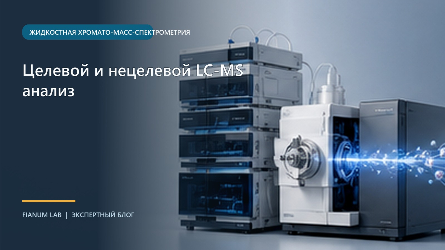 Целевой и нецелевой LC‑MS анализ