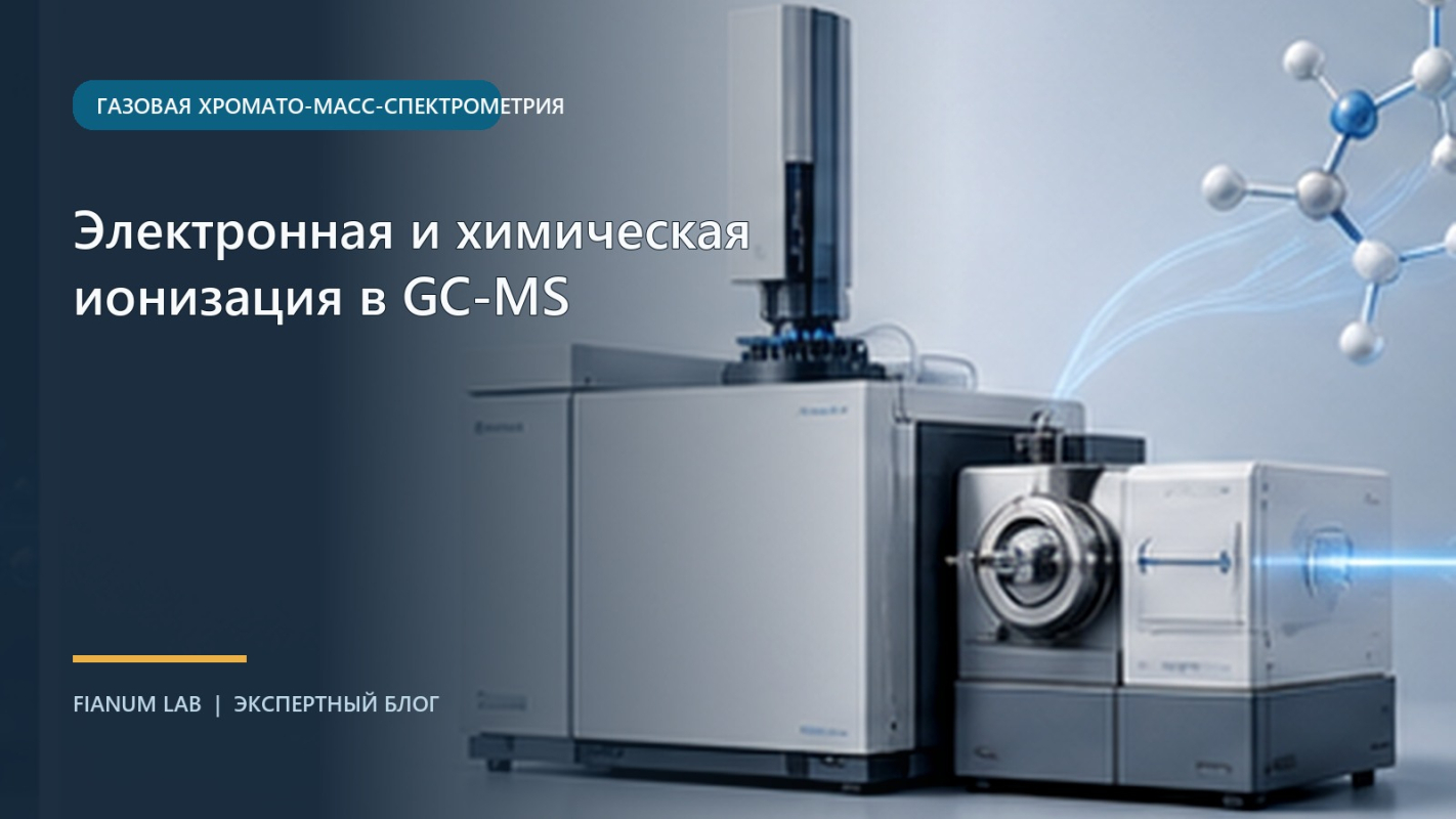 Электронная и химическая ионизация в GC‑MS